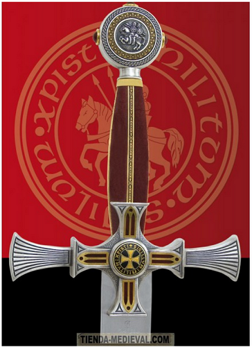 Espada Medieval Templaria Cruzada - Hospitalarios