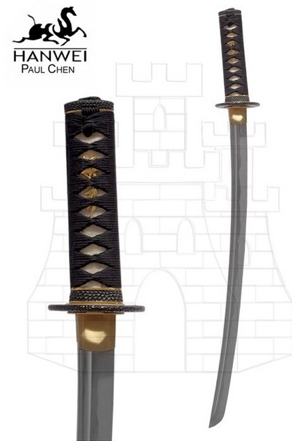 Espada Katana Samurai Daito Tamanho Real + Brinde Óleo